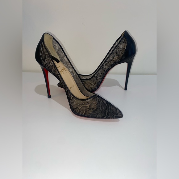 Pigalles Follies 100 Lace Pumps, 38.5 - Picture 4 of 11